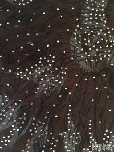 Majice: De Puta Madre original majca lepe braon boje, sa cirkonima. Dužina — 10