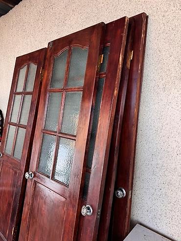 мешки: Продам межкомнатные двери б/у в хорошем состоянии. Красивые — 2
