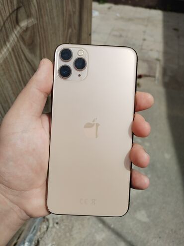 sezam telefonlar: IPhone 11 Pro Max, 64 GB, Qızılı, Simsiz şarj, Face ID