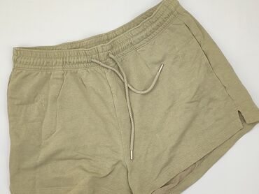 czerwona bluzki z krótkim rękawem: Shorts, H&M, L (EU 40), condition - Good