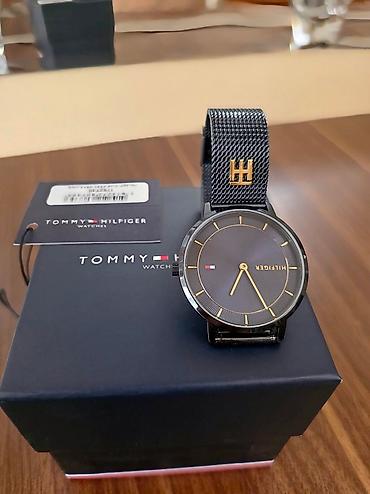 Наручные часы: Новый, Наручные часы, Tommy Hilfiger, цвет - Черный — 1