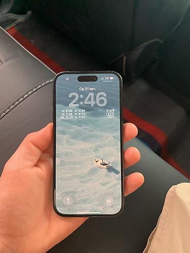 hidden camera: IPhone 15, Б/у, 128 ГБ, Черный, 82 % — 1