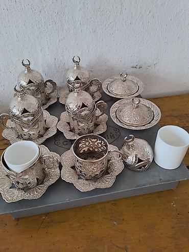 Чайники: Фарфоровые чайные сервизы и заварочные чайники с ручной росписью — 33