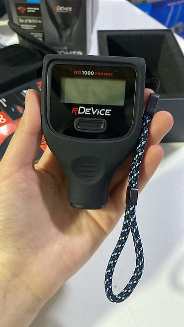 очень дешево: Толщиномер RDevice RD 1000 PRO MAX Особенности модели: Два экрана — 2