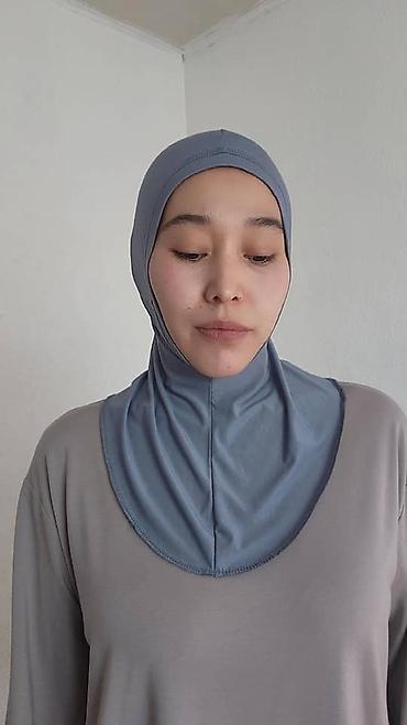 Другие головные уборы: Хиджаб-амир (готовый, быстрого надевания) - Модель: цельнокроеная — 8