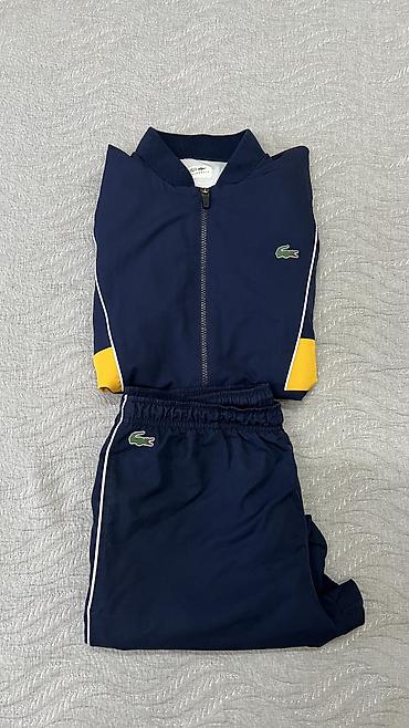 спец одежда зимний: Мужской спортивный костюм, L, Lacoste, Б/у, цвет - Синий — 2