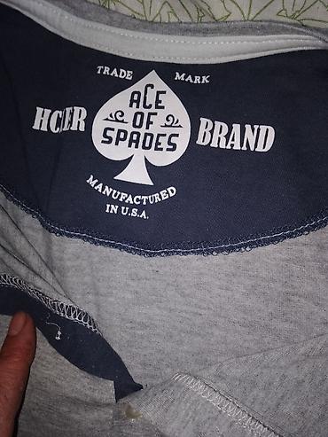 stil sata: Muška majica kratkih rukava – Ace of Spades Brand - Model: Henley — 2