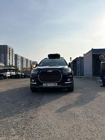 ceşka 2 3 kompressor: Chevrolet Captiva SUV - Kuzov: qara rəng, iri radiator barmaqlığı ilə — 1