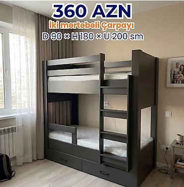 nərdivan qiymətləri: Oğlan və qız üçün, Yeni, Çarpayı, Matras ilə, Siyirməli, Laminat — 1