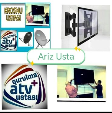 Televizor ustası Televizorların divara asılması Televizor divara