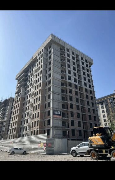 недостроеные дома: 1 комната, 50 м², Элитка, 13 этаж, ПСО (под самоотделку)