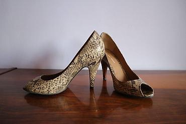 Туфли: Кожаные туфли Kurt Geiger 39размер с открытым носиком указанный — 7