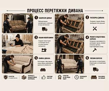 surface restorer: Перетяжка мягкой мебели предлагаем вам ряд наших услуг: - — 3