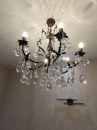 omid cilcıraq: Çılçıraq, 6 lampa, Xrustal — 1