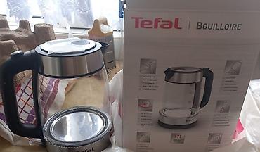 tefal cay: Tefal şüşə elektrik çaydanı – Bouilloire modeli - Həcm: 1.7 litr - — 1