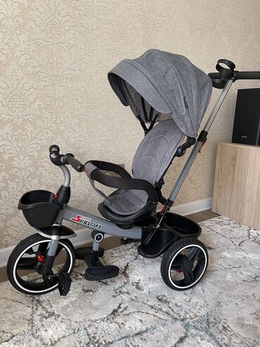 детская коляска baby care jogger cruze: Коляска, цвет - Серый, Б/у