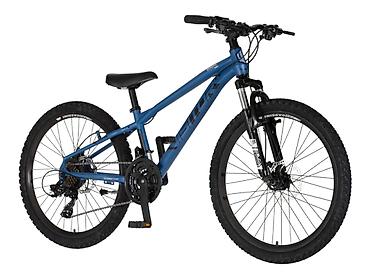 kožne helanke: Bicikl junior Visitor Cascade 24" – plavi perla Opis: - Dečiji MTB — 1