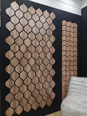 3D panellər: Dekorativ 3D divar panelləri – təbii taxta teksturası ilə Məhsul — 6