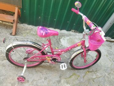 dord tekerli velosiped: İşlənmiş Dörd təkərli Uşaq velosipedi 18", Ünvandan götürmə