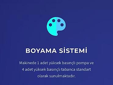 boya isleri: Boya makinası, Türkiyə istehsalı, bir il rəsmi zəmanət — 5