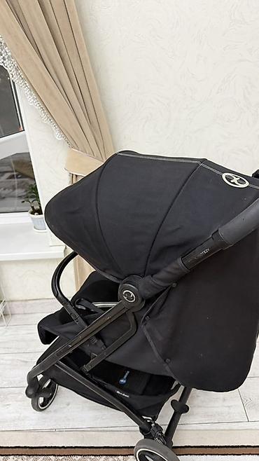 коляска sybex: Коляска, Cybex, цвет - Черный, Б/у, Самовывоз — 5