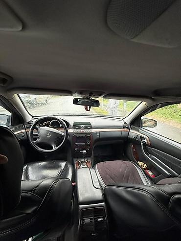 Унаа: Mercedes-Benz S-Class: 1999 г., 3.2 л, Автомат, Седан — 10