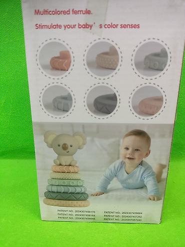 children: Развивающая пирамидка BabyLioni “Early Learning Stacking Rings” (6m+) — 3