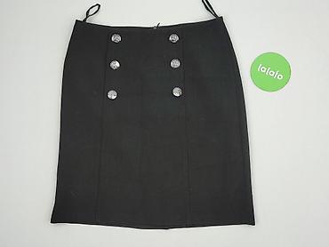 spódnice midi plus size: Black, Spódnica damska, rozmiar L — 2
