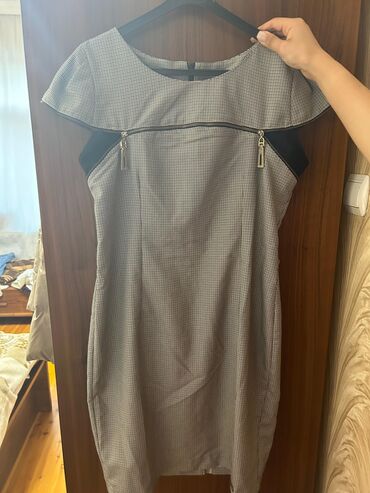 ucuz donlar: Повседневное платье, Миди, XL (EU 42)