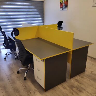 masa ofis: Новый, Для сотрудника, Прямоугольный стол