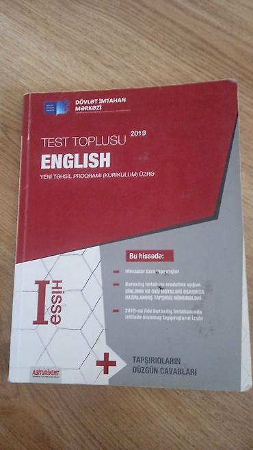 Testlər: Məhsul: “Test Toplusu – English” (Dövlət İmtahan Mərkəzi, 2019), Yeni — 2