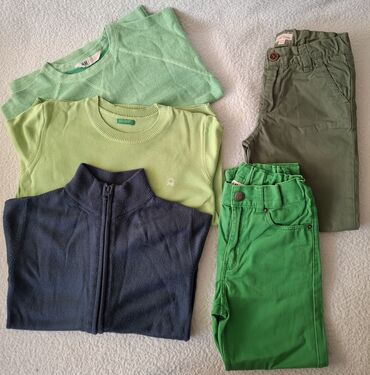 prugaste pantalone: Bundle: Sweaters, Pants, For boys, age: 5-6 years