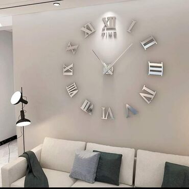 Clocks for home: Wall clock, color - Grey, New