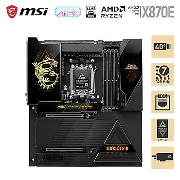 lalafo komputer: 🔥 MSI MEG X870E GODLIKE MAX – Ekstremal Premium Ana Plata! 🔥 AMD — 3