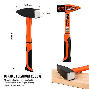 KMT Čekić za montažu sa plastičnom drškom – model 2309004 - Namena