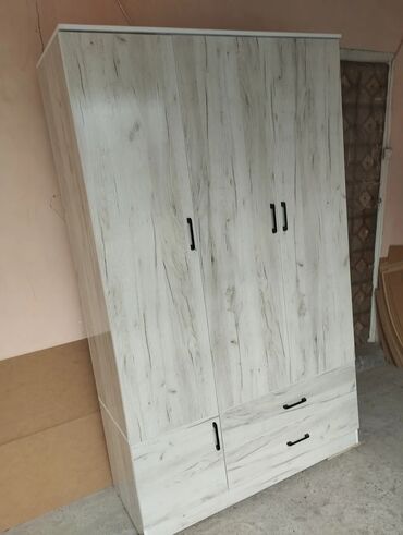 Шкафы для одежды: Шкаф для одежды, Новый, Прямой, ЛДСП — 5