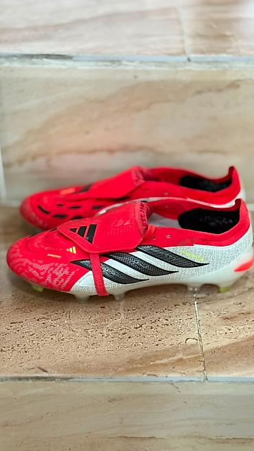 predator бутсы: Футбольные бутсы Adidas Predator 42 размер (коллекция с красно‑белой — 3