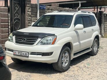 хайлендер 2017 бишкек: Белый внедорожник Lexus GX 470 с рейлингами на крыше и ветровиками на