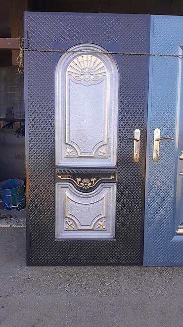 Giriş qapıları: Metal giriş qapıları – müxtəlif dizayn və ölçülərdə - Material: qalın — 13