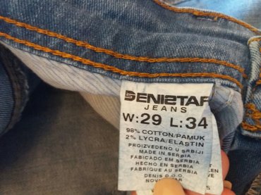 Ženske farmerke: Denistar farmerke
vel 29
kao nove na lalafo.rs - slika 2 Denistar farmerke
vel 29
kao nove - Svilajnac - slika 2