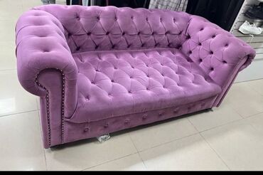 диваны на продажу: Прямой диван, цвет - Розовый, Б/у