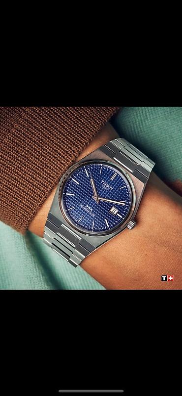 Спортивные часы: Новинки 2025 года! Мужская коллекция Tissot PRX! Цвет Tiffany в at lalafo.kg — 11 Спортивные часы: Новинки 2025 года! Мужская коллекция Tissot PRX! Цвет Tiffany в — 11