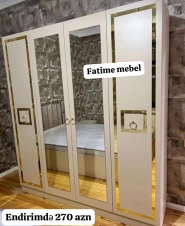 pul qutusu: Yeni, Açılan, 4 qapılı Düz dolab, Dolab-asılqan