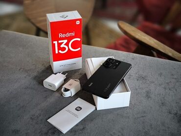 Xiaomi: Xiaomi, Redmi 13C, Б/у, 256 ГБ, цвет - Черный, 2 SIM