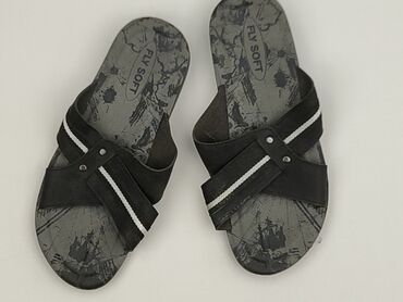 koszulka paprocki brzozowski: Slippers for men, size 41, condition - Very good