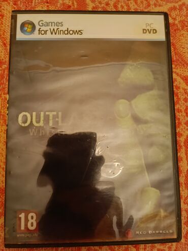 ps oyunlar: Satılır Pc üçün DVD disk oyunu Outlast Whistleblower.Real alıcı