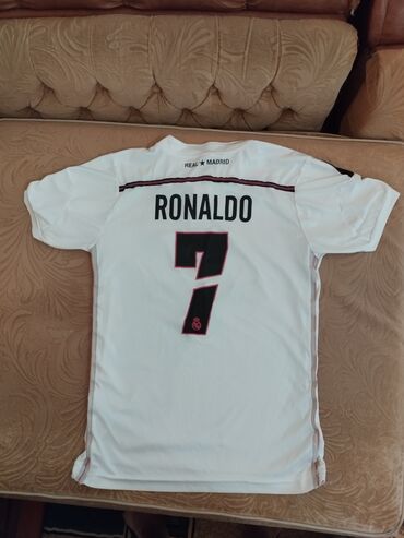 Спорт и отдых: C.Ronaldo 2014-2015 sezon forması 2-ci el (yaxşi veziyetdedir) "S"