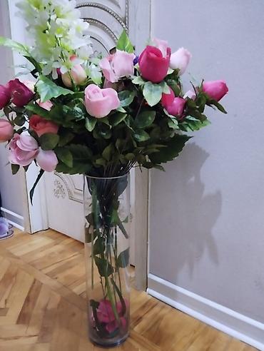 Buket güllər: Güldan hun 85 sm — 4