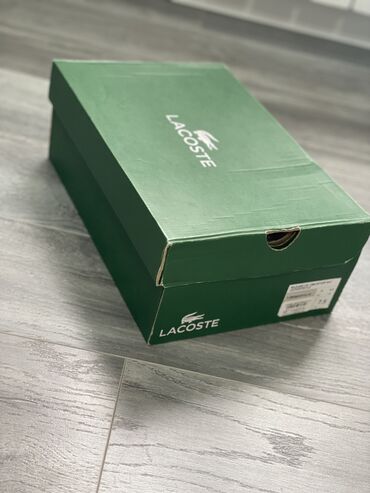 lacoste обувь бишкек: Мужские новые кроссовки Lacoste оригинал, размер UK 7.5, EUR 41, USA