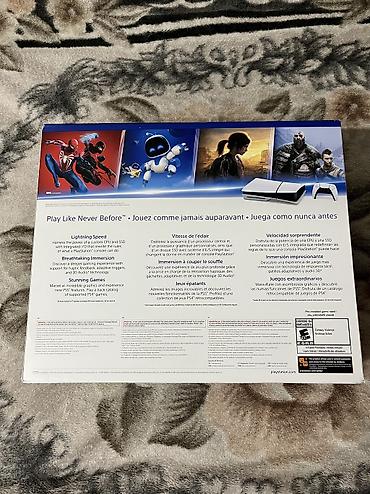 PS5 (Sony PlayStation 5): 🎮 Играй как никогда раньше! Продаётся PS5 Slim с дисководом (CFI‑2115) — 2